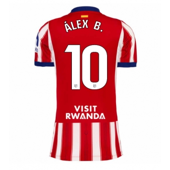 Atletico Madrid Alex Baena #10 Maglia Gara Casa Repliche 2026-27 Donna Maniche Corte